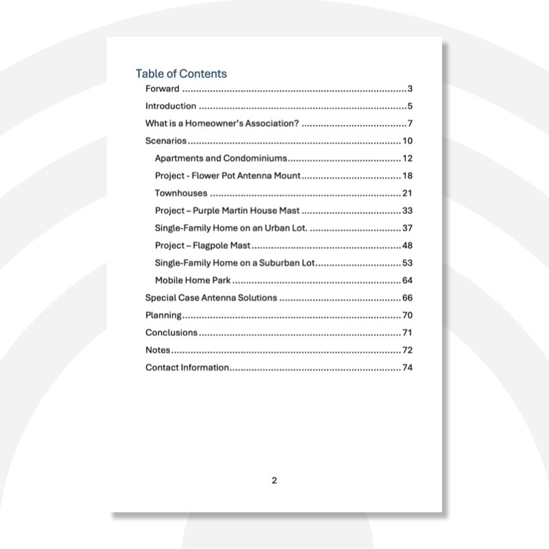 Chameleon Antenna HOA Guide, First Edition - Image 2